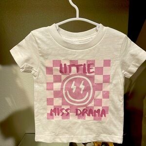 Little miss drama shirt by  Shopcozybums